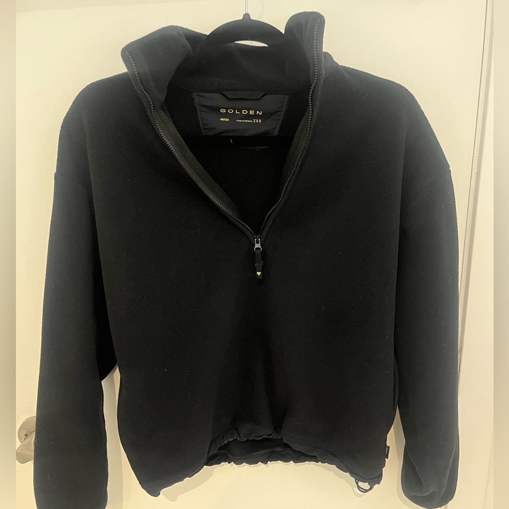 TNA Golden Black Half-Zip Pullover